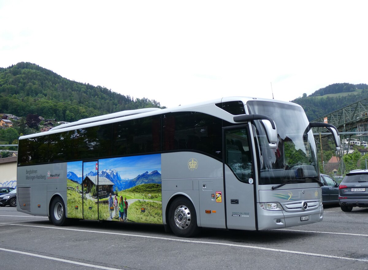 (262'767) - Feuz, Innertkirchen - BE 40'934 - Mercedes am 22. Mai 2024 in Thun, Seestrasse