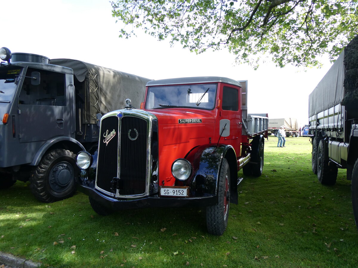 (262'995) - Saurer - SG 9152 - am 25. Mai 2024 in Arbon, Arbon Classics