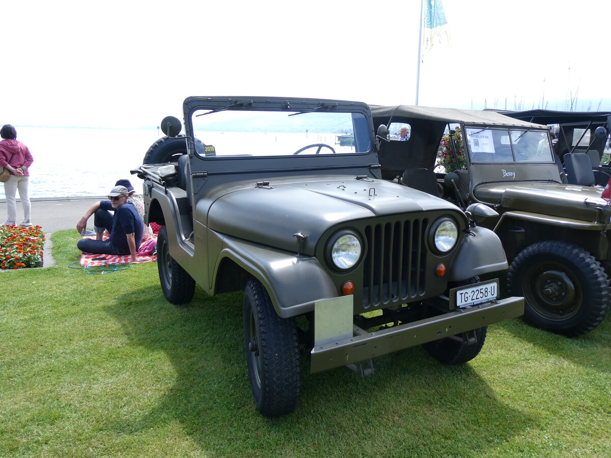 (263'004) - Willys - TG 2258 U - am 25. Mai 2024 in Arbon, Arbon Classics