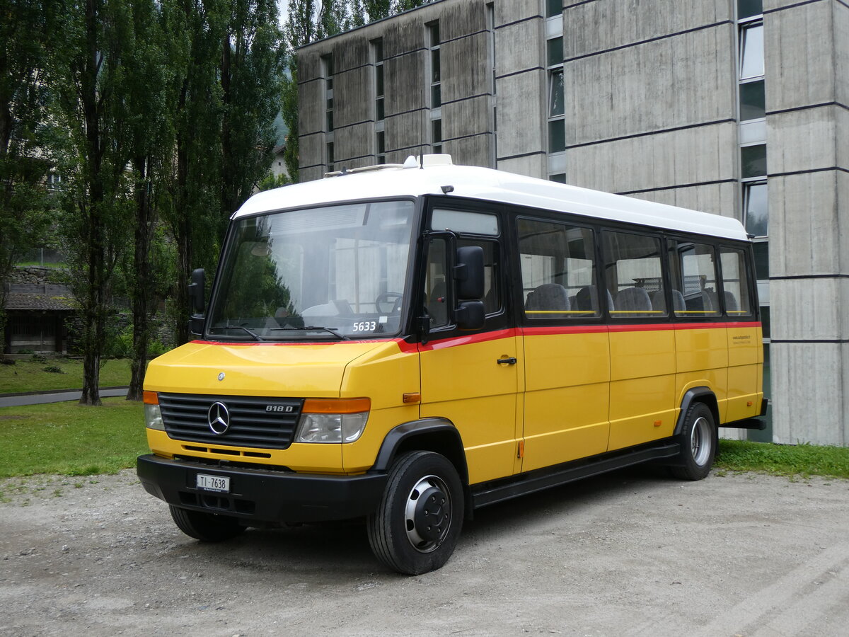 (263'504) - Barenco, Faido - TI 7638/PID 5633 - Mercedes/VDL am 9. Juni 2024 in Faido, Via Saresc