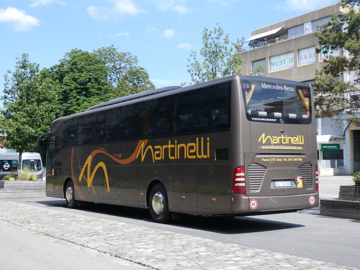 (264'067) - Aus Italien: Martinelli, Paese - FC-767 BR - Mercedes am 28. Juni 2024 in Thun, Berntorplatz