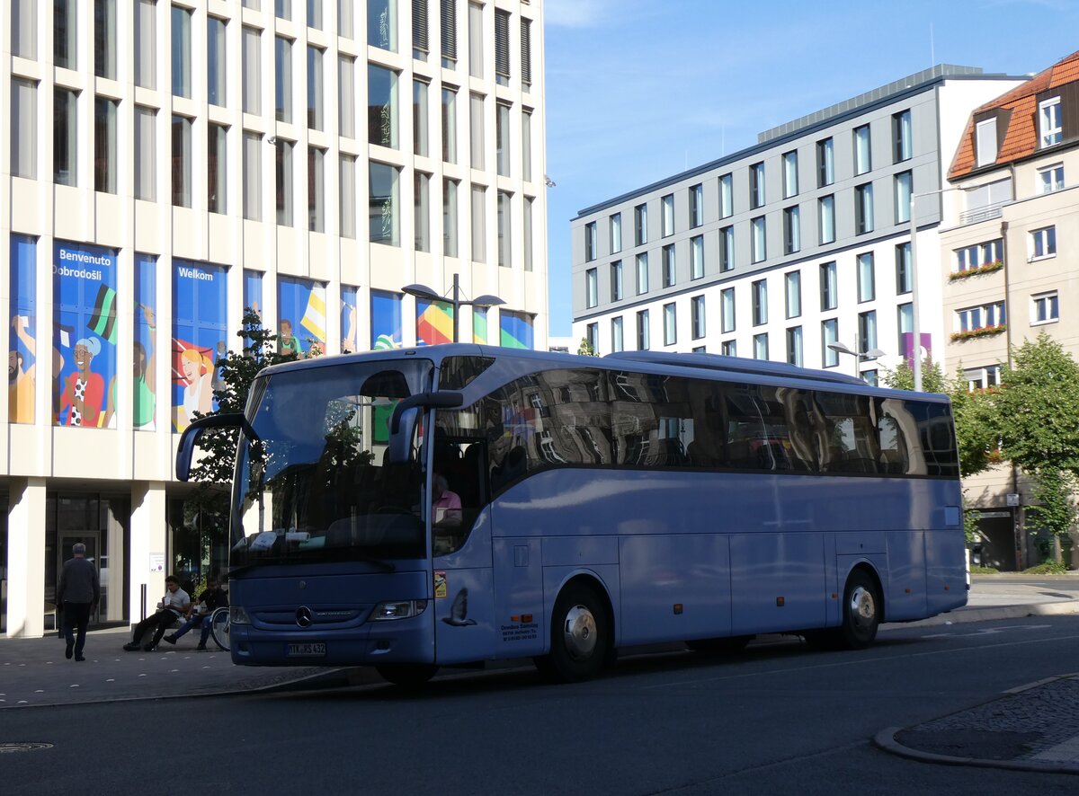 (264'397) - Omnibus Samstag, Hofheim - MTK-RS 432 - Mercedes am 8. Juli 2024 beim Hauptbahnhof Leipzig