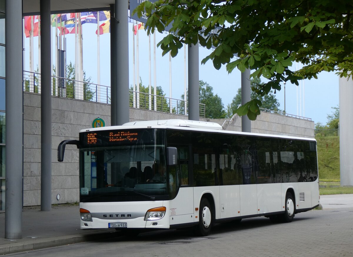 (264'552) - Auto-Webel, Delitzsch - TDO-W 933 - Setra am 10. Juli 2024 in Leipzig, Messegelnde