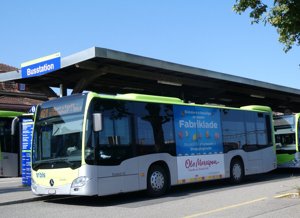 (264'994) - Busland, Burgdorf - Nr. 212/BE 464'212 - Mercedes am 25. Juli 2024 beim Bahnhof Burgdorf