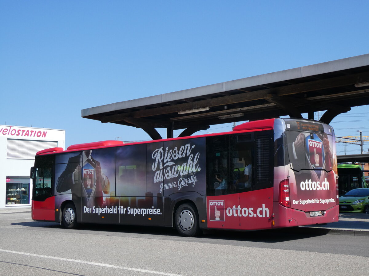 (265'010) - Busland, Burgdorf - Nr. 131/BE 891'131 - Mercedes am 25. Juli 2024 beim Bahnhof Burgdorf