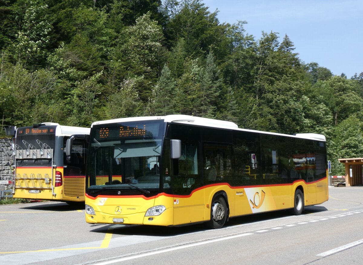 (265'267) - PostAuto Nordschweiz - SO 189'825/PID 11'717 - Mercedes am 30. Juli 2024 beim Bahnhof Gnsbrunnen