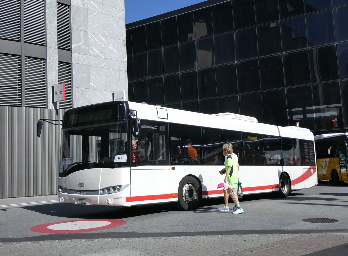 (265'679) - ARAG Ruswil - Nr. 29/LU 15'033 - Solaris am 16. August 2024 beim Bahnhof Visp