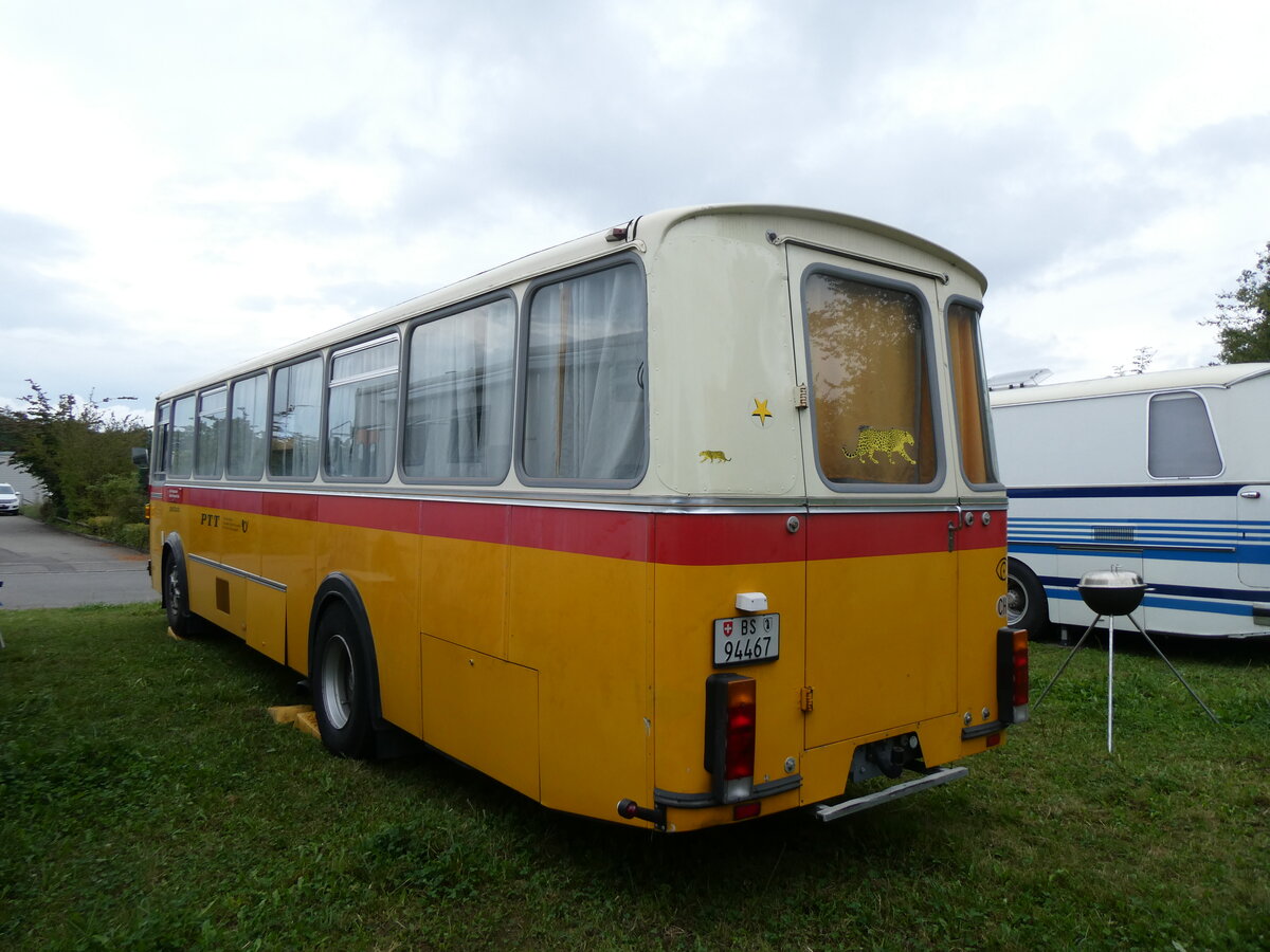 (265'807) - Jenzer, Basel - BS 94'467 - FBW/Tscher (ex Nf, ...; ex Villiger, Beinwil) am 17. August 2024 in Neuhausen, Langriet