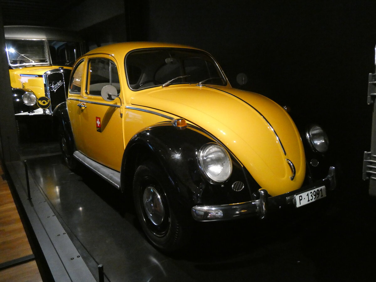 (266'108) - PTT-Regie - P 13'991 - VW-K�fer am 24. August 2024 in Bern, Museum f�r Kommunikation