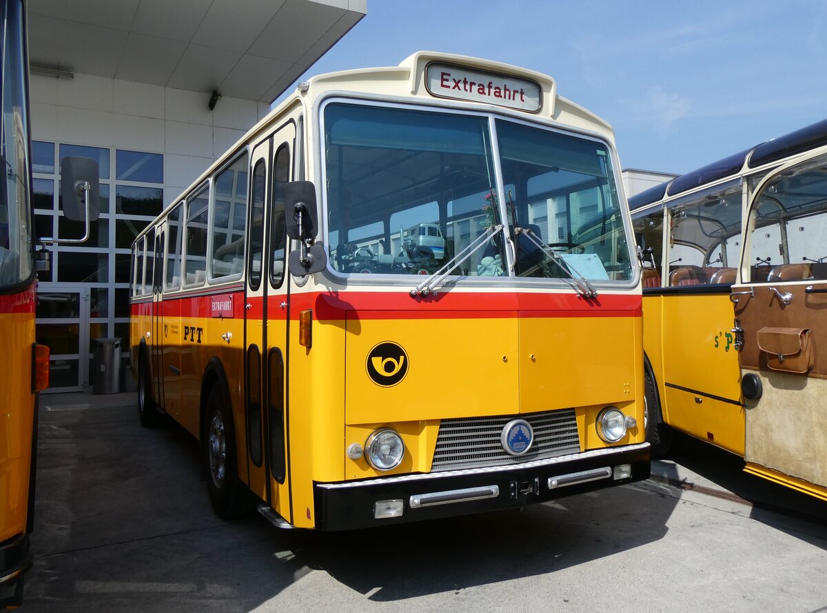 (266'356) - Zimmermann, Niederwangen - Saurer/Tscher am 31. August 2024 in Oberkirch, CAMPUS Sursee