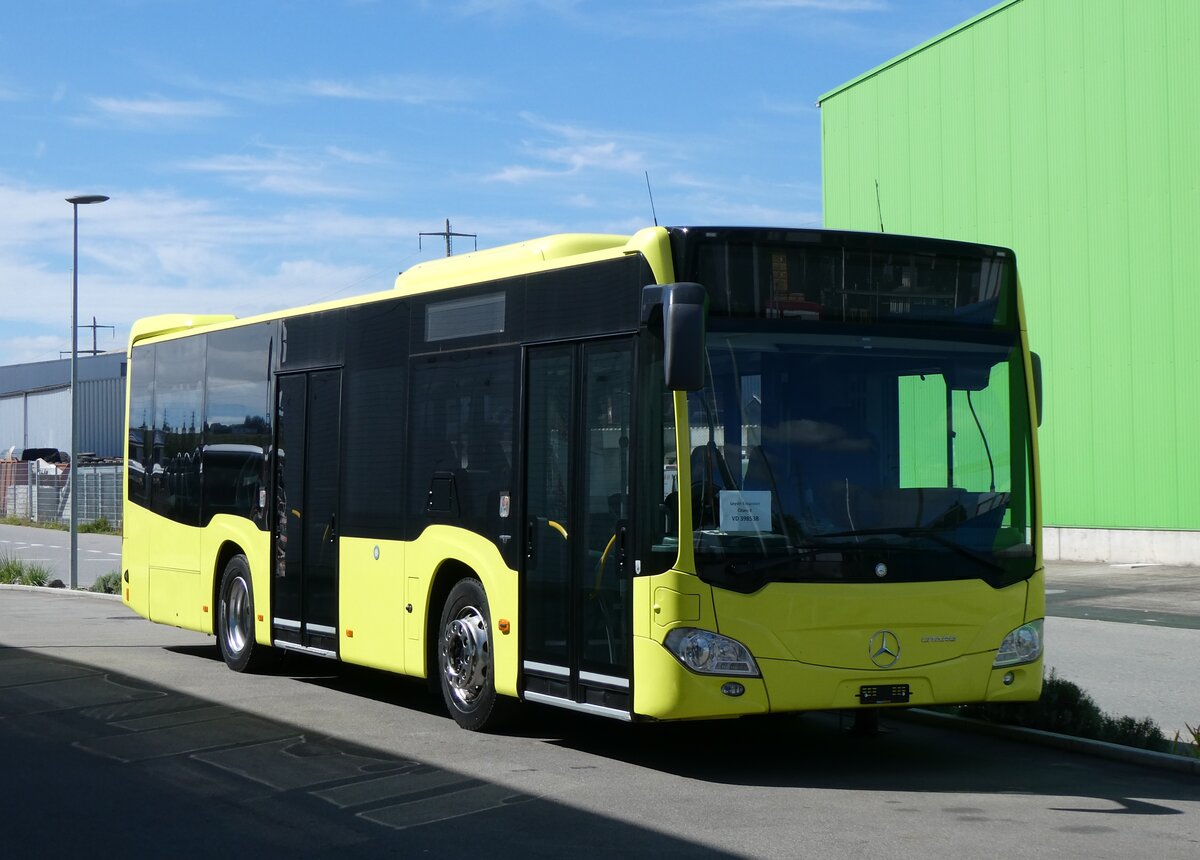 (266'681) - Leysin-Excursions, Leysin - (VD 398'538) - Mercedes (ex Ledermair, A-Schwaz; ex Inntaler Omnibus Betrieb, A-Kundl) am 6. September 2024 in Kerzers, Interbus