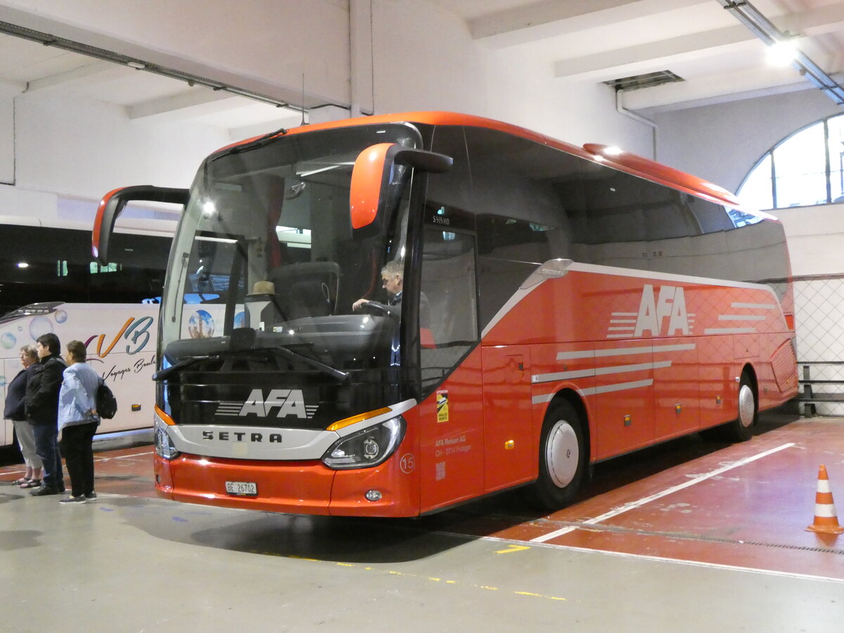 (267'262) - Aus der Schweiz: AFA Adelboden - Nr. 15/BE 26'702 - Setra am 19. September 2024 in Andorra la Vella, Carparkhaus