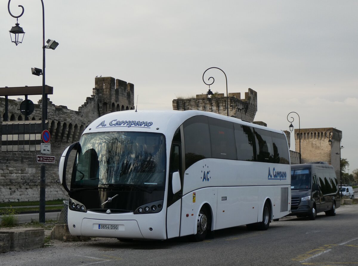 (267'371) - Aus Spanien: Campano, Lezo - 3654 DSG - Volvo/Sunsundegui am 21. September 2024 in Avignon, Le Pont