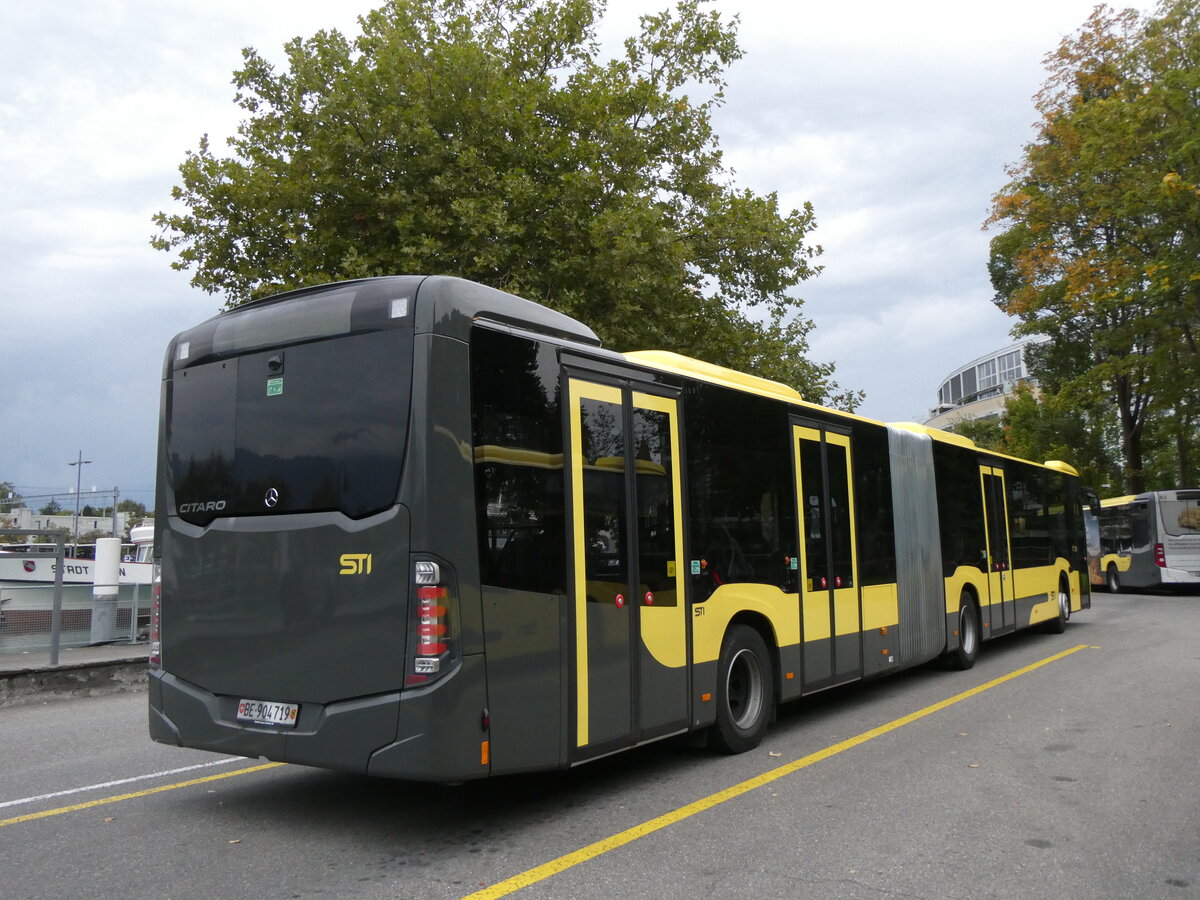 (267'515) - STI Thun - Nr. 719/BE 904'719 - Mercedes am 22. September 2024 bei der Schifflndte Thun