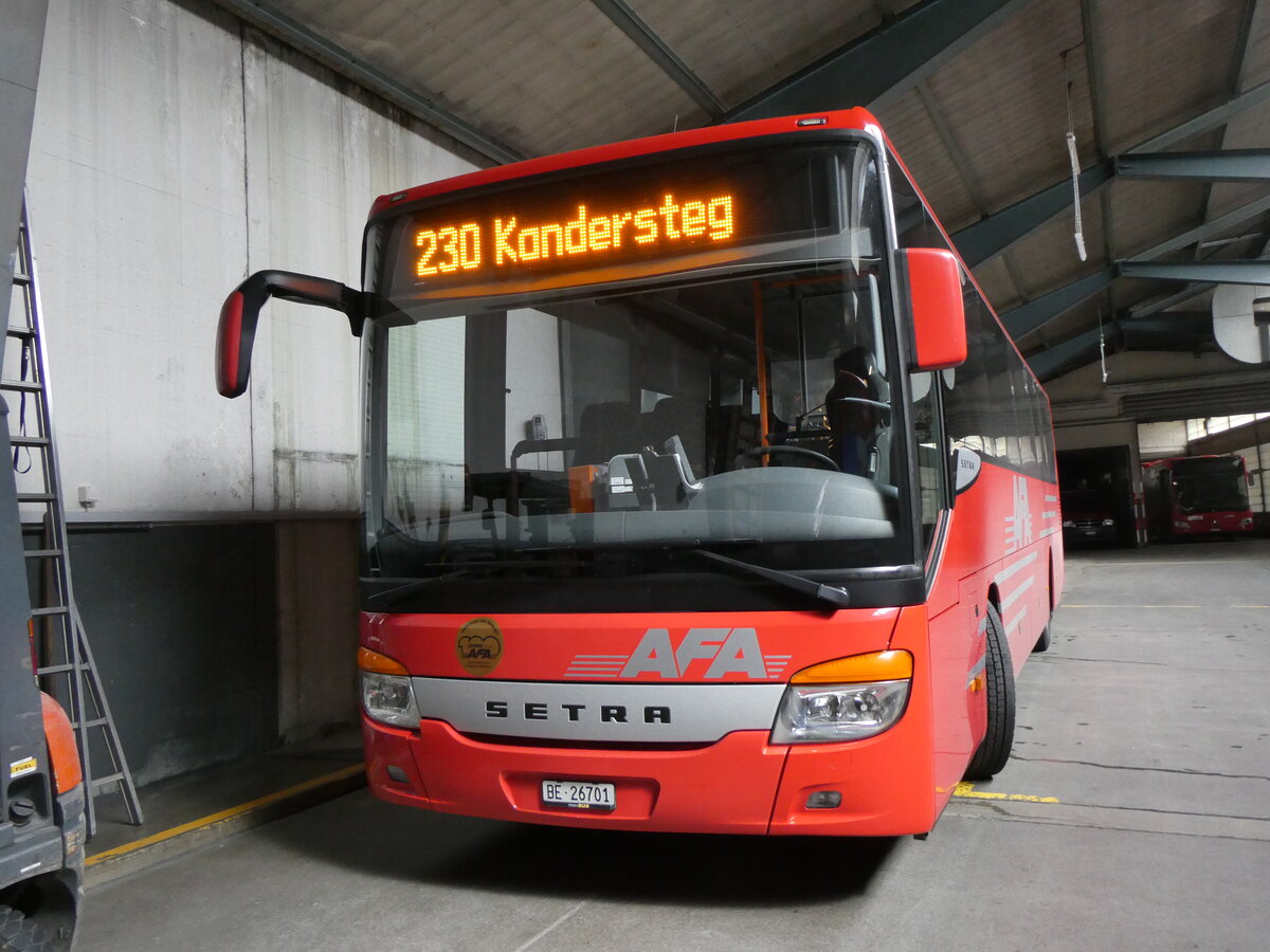 (267'696) - AFA Adelboden - Nr. 24/BE 26'701 - Setra am 4. Oktober 2024 in Adelboden, Busstation