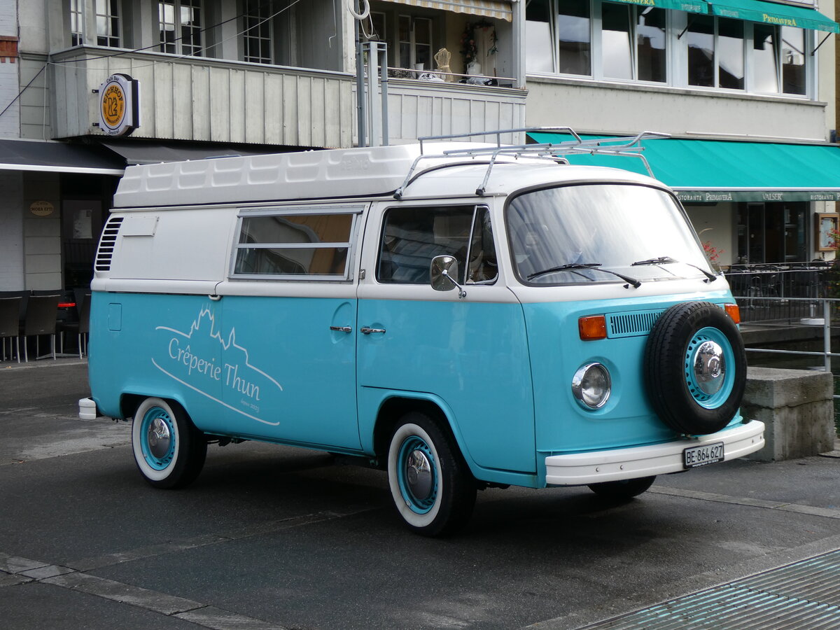 (267'938) - VW-Bus - BE 864'627 - am 11. Oktober 2024 in Thun, M�hleplatz