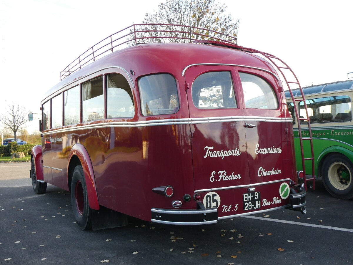 (268'443) - Flecher, Ohnenheim - EH 929 EJ - Lancia/Orlandi am 25. Oktober 2024 in Kintzheim, Cigoland