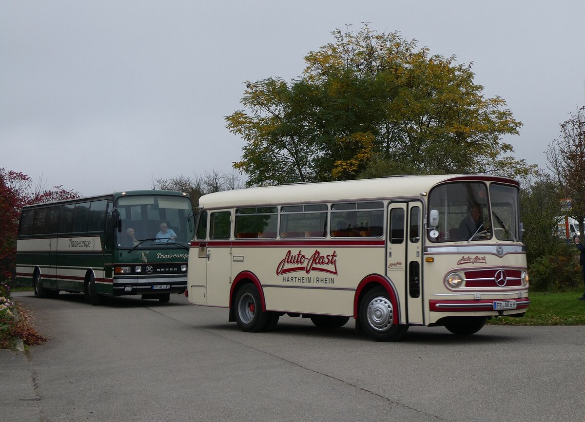 (268'606) - Aus Deutschland: Rast, Hartheim - FR-AR 6H - Mercedes/Ramseier-Vetter am 26. Oktober 2024 in Kintzheim, Cigoland