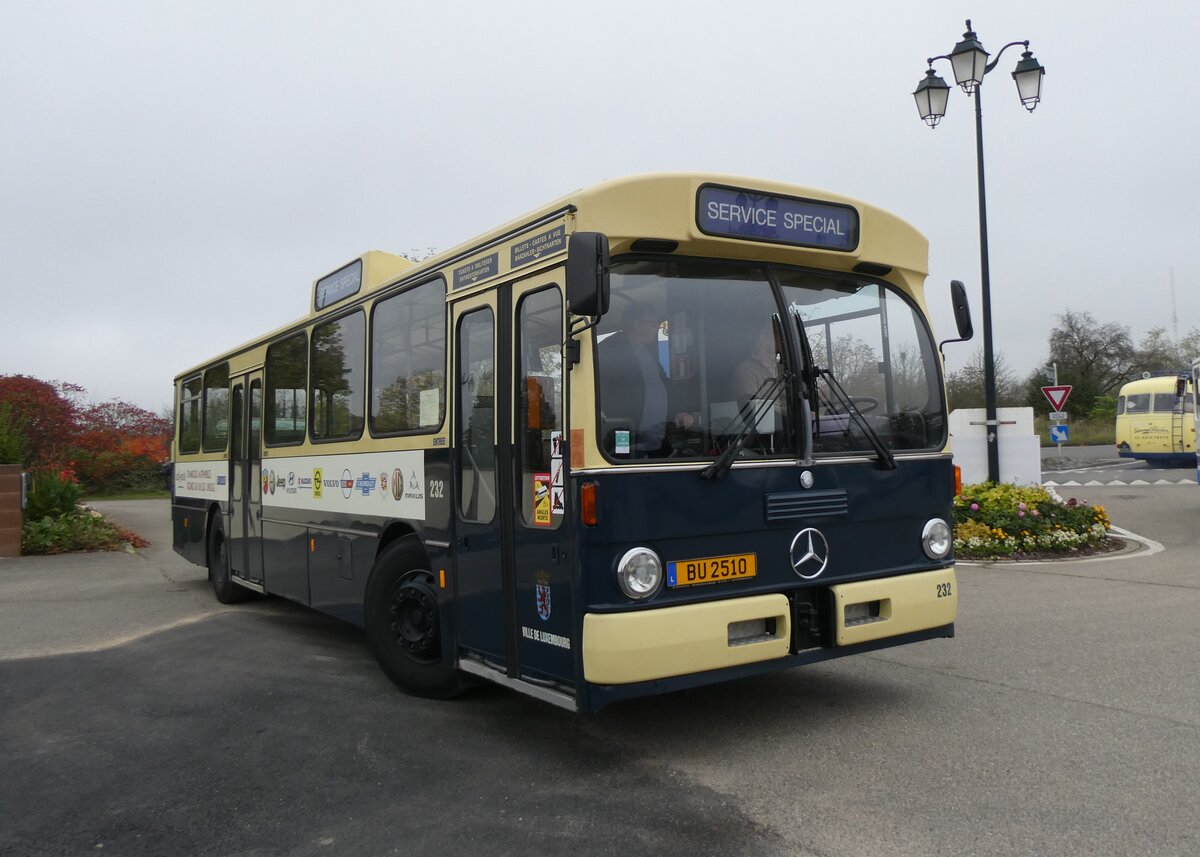 (268'614) - Aus Luxemburg: AVL Luxembourg (asbl) - Nr. 232/BU 2510 - Mercedes am 26. Oktober 2024 in Kintzheim, Cigoland