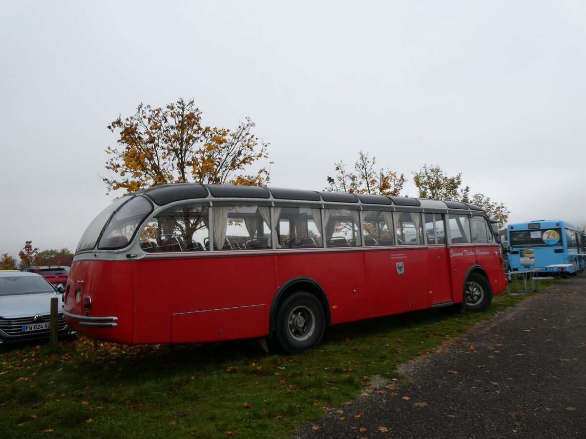 (268'626) - Flecher, Ohnenheim - Nr. 17/DZ 781 VL - FBW/Gangloff (ex FRAM Drachten/NL Nr. 17; ex AFA Adelboden/CH Nr. 3) am 26. Oktober 2024 in Kintzheim, Cigoland