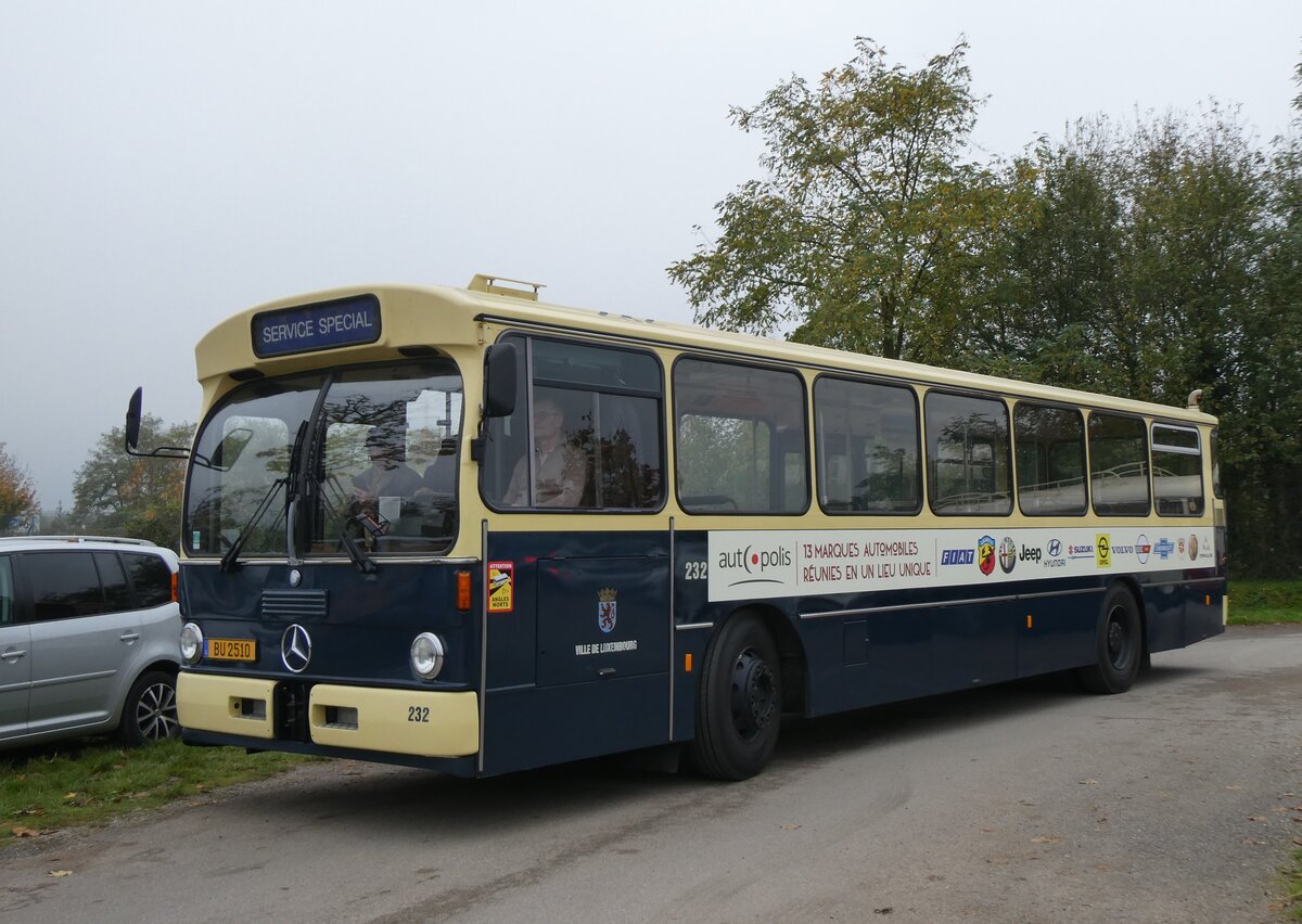 (268'668) - Aus Luxemburg: AVL Luxembourg (asbl) - Nr. 232/BU 2510 - Mercedes am 26. Oktober 2024 in Kintzheim, Cigoland