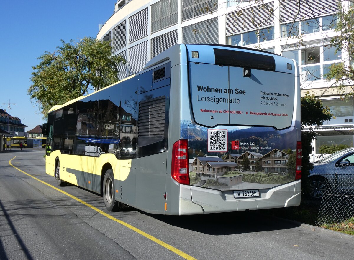 (268'867) - STI Thun - Nr. 180/BE 752'180 - Mercedes am 1. November 2024 bei der Schifflndte Thun