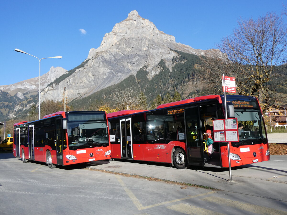 (268'954) - AFA Adelboden - Nr. 30/BE 26'703 - Mercedes am 5. November 2024 beim Bahnhof Kandersteg