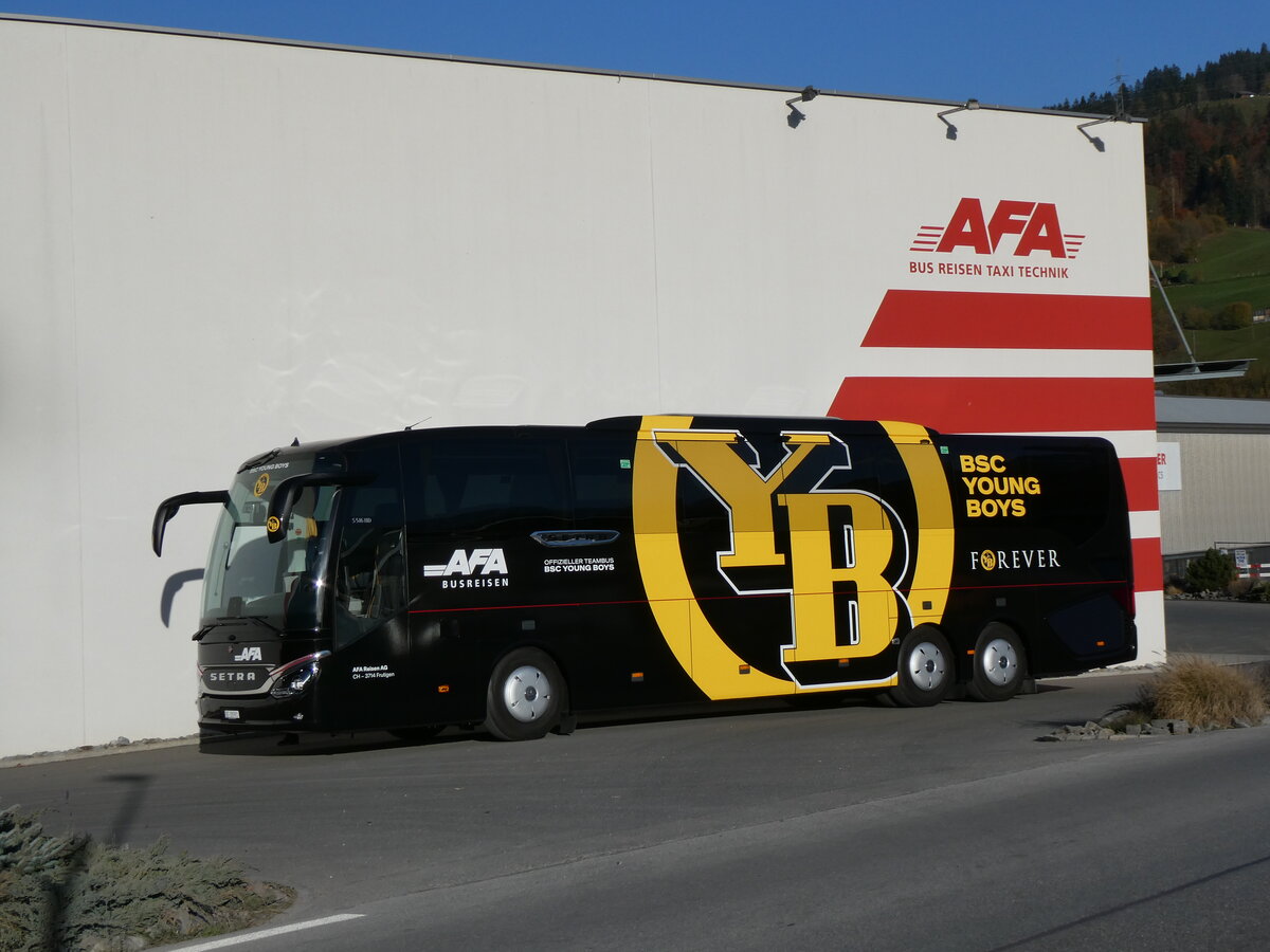 (268'955) - AFA Adelboden - Nr. 20/BE 38'981 - Setra am 5. November 2024 in Frutigen, Garage