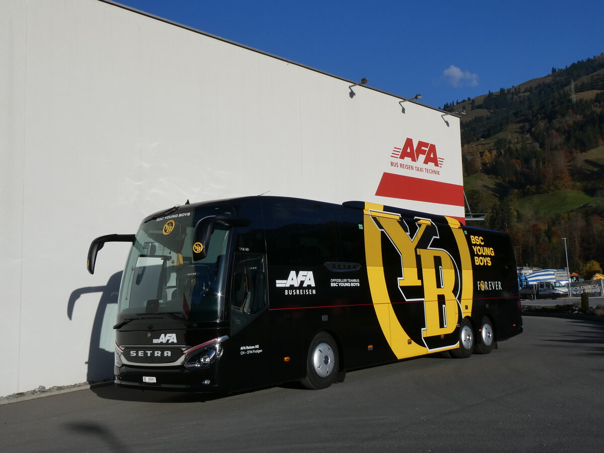 (268'957) - AFA Adelboden - Nr. 20/BE 38'981 - Setra am 5. November 2024 in Frutigen, Garage