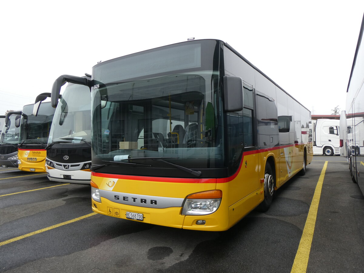 (269'106) - Flck, Brienz - Nr. 3/BE 568'700/PID 5426 - Setra am 10. November 2024 in Kerzers, Interbus