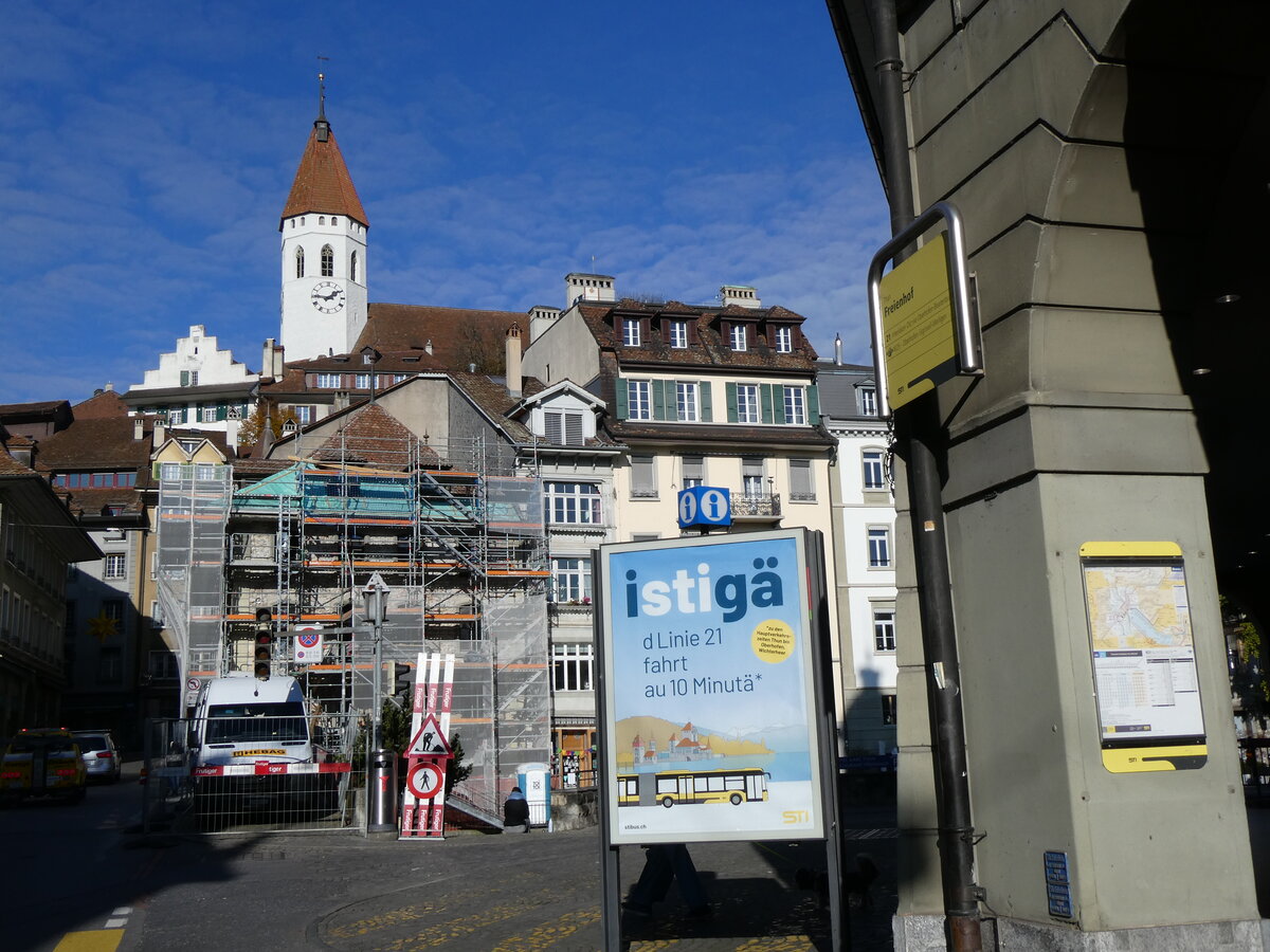 (269'181) - Plakat fr istig am 14. November 2024 in Thun, Freienhof