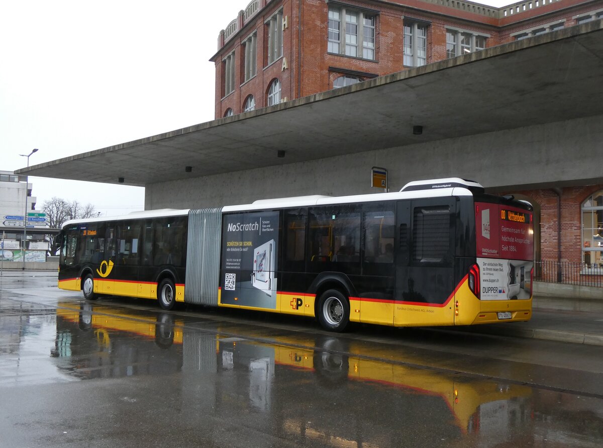 (269'406) - Eurobus, Arbon - Nr. 5/TG 40'063/PID 11'988 - MAN am 28. November 2024 in Arbon, Bushof