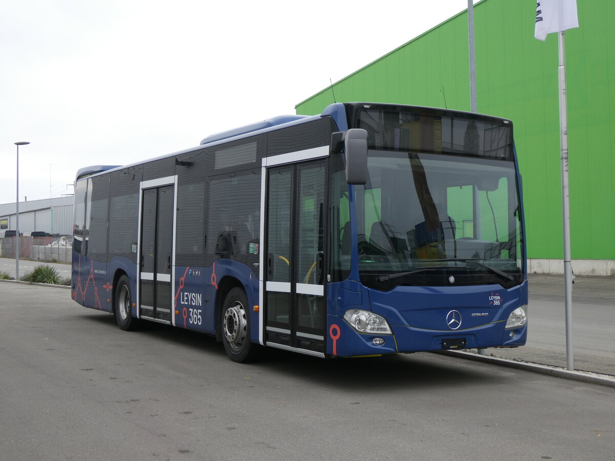 (269'541) - Leysin-Excursions, Leysin - (VD 398'538) - Mercedes (ex Ledermair, A-Schwaz; ex Inntaler Omnibus Betrieb, A-Kundl) am 30. November 2024 in Kerzers, Interbus