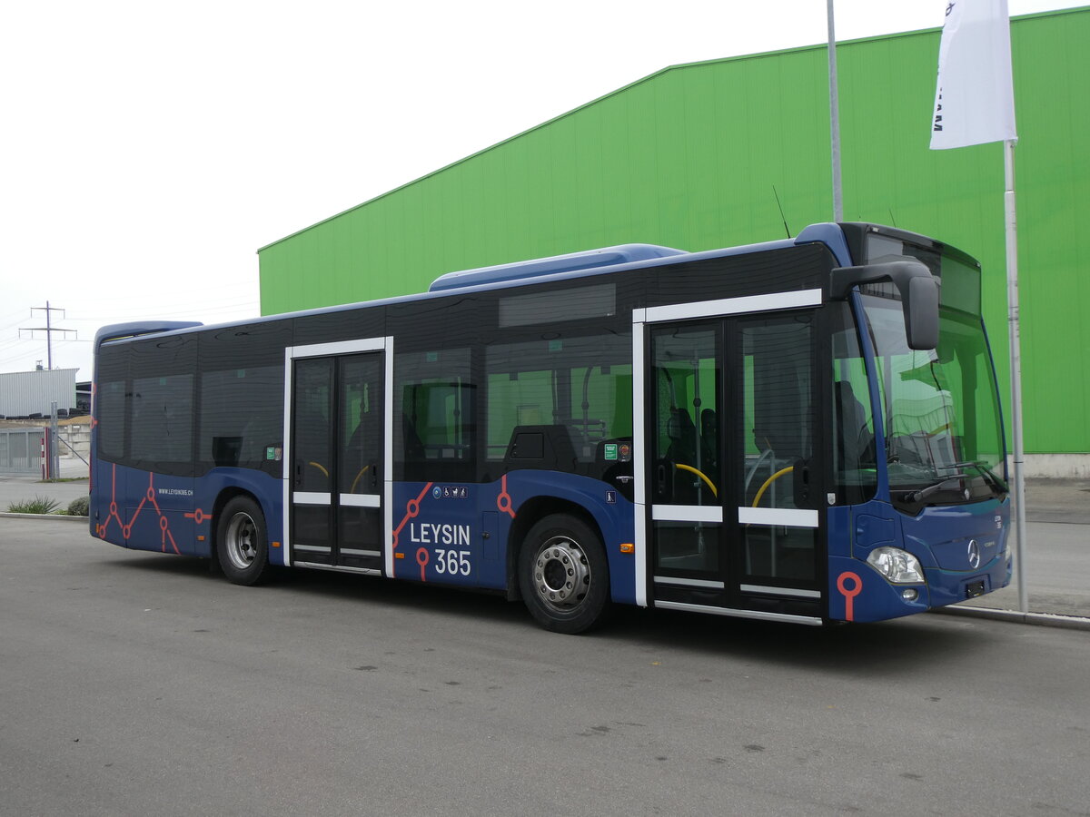 (269'542) - Leysin-Excursions, Leysin - (VD 398'538) - Mercedes (ex Ledermair, A-Schwaz; ex Inntaler Omnibus Betrieb, A-Kundl) am 30. November 2024 in Kerzers, Interbus