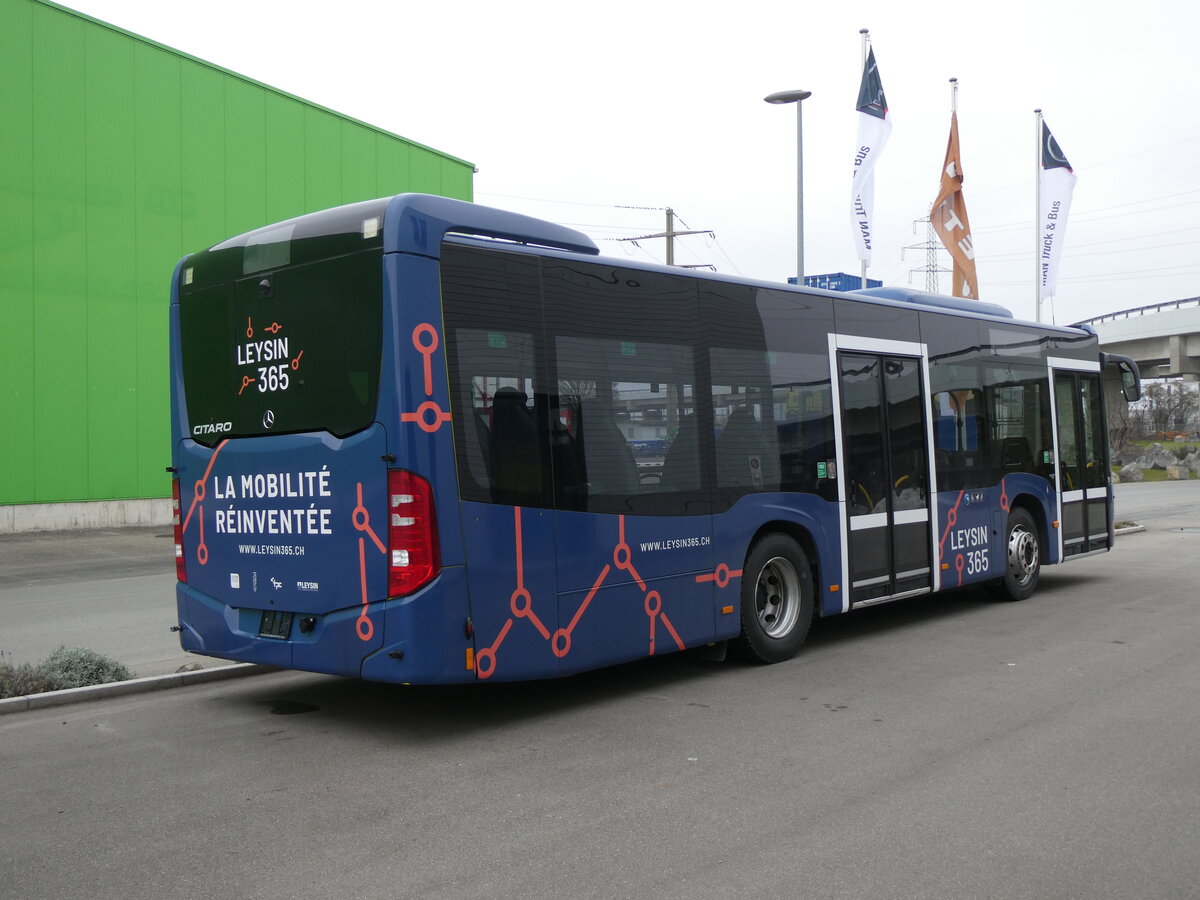 (269'543) - Leysin-Excursions, Leysin - (VD 398'538) - Mercedes (ex Ledermair, A-Schwaz; ex Inntaler Omnibus Bertrieb, A-Kundl) am 30. November 2024 in Kerzers, Interbus