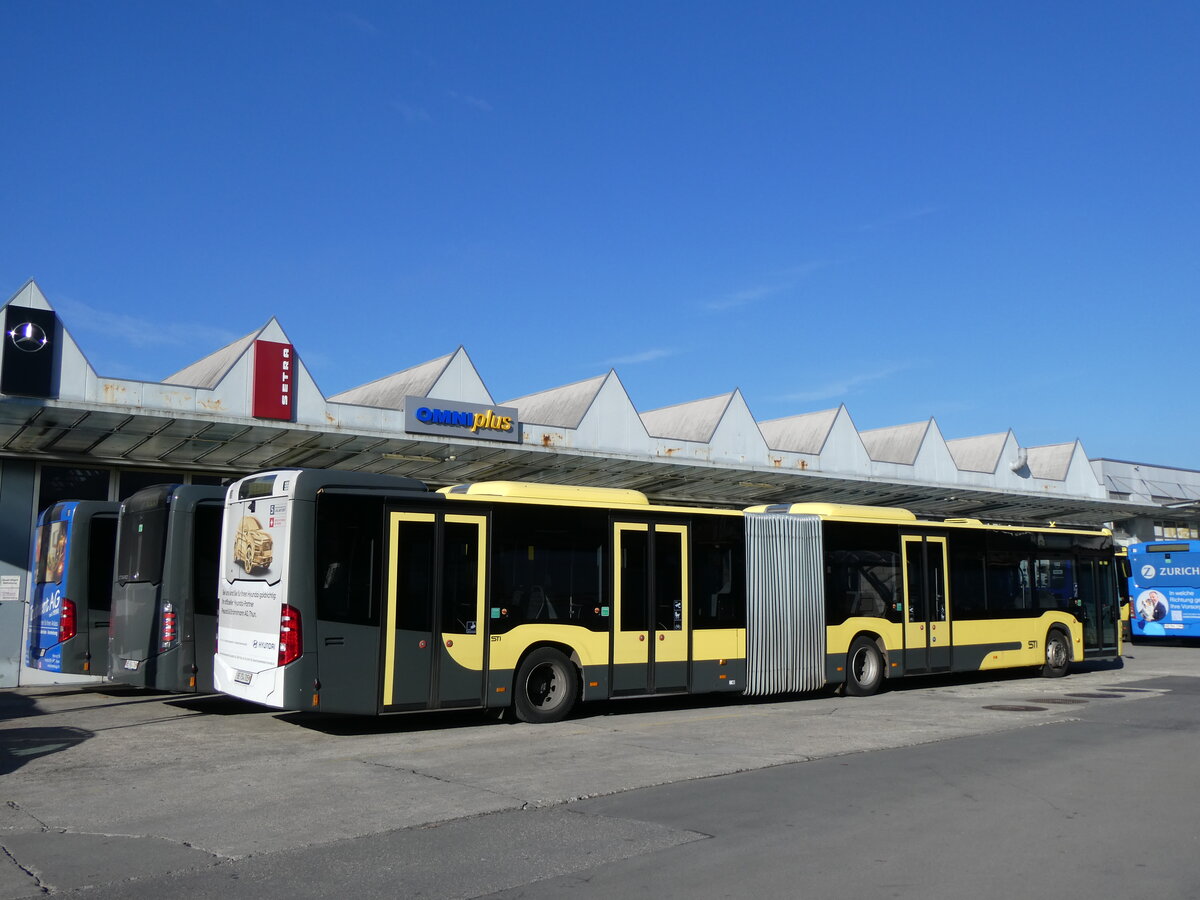 (269'586) - STI Thun - Nr. 705/BE 754'705 - Mercedes am 1. Dezember 2024 in Thun, Garage