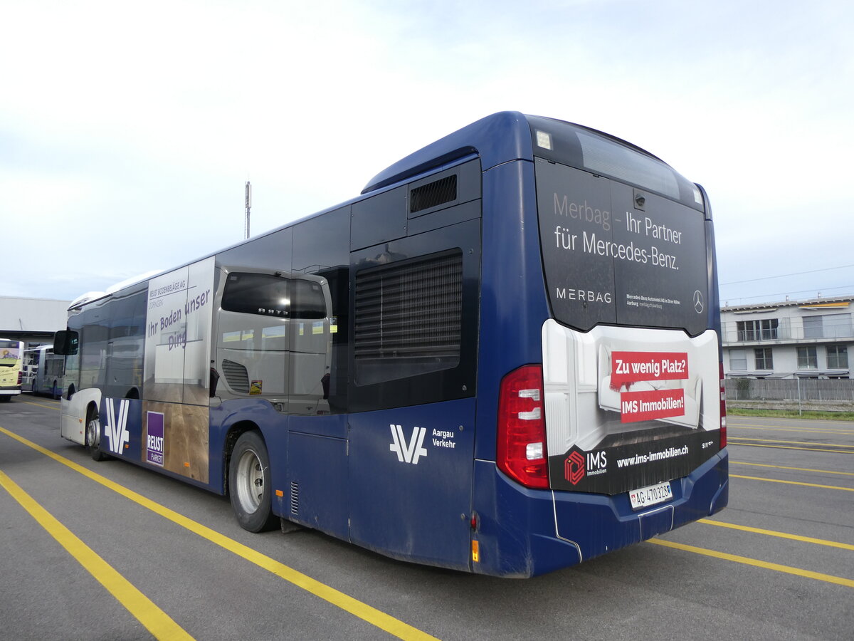 (269'657) - Limmat Bus, Dietikon - AG 470'328 - Mercedes am 7. Dezember 2024 in Winterthur, Daimler Buses