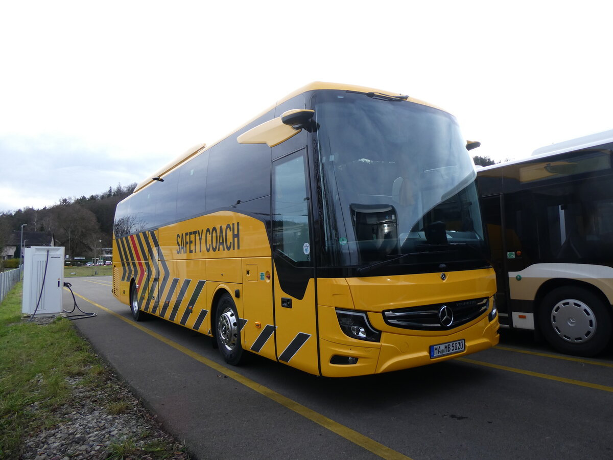 (269'672) - Aus Deutschland: Mercedes, Mannheim - MA-MB 5020 - Mercedes am 7. Dezember 2024 in Winterthur, Daimler Buses