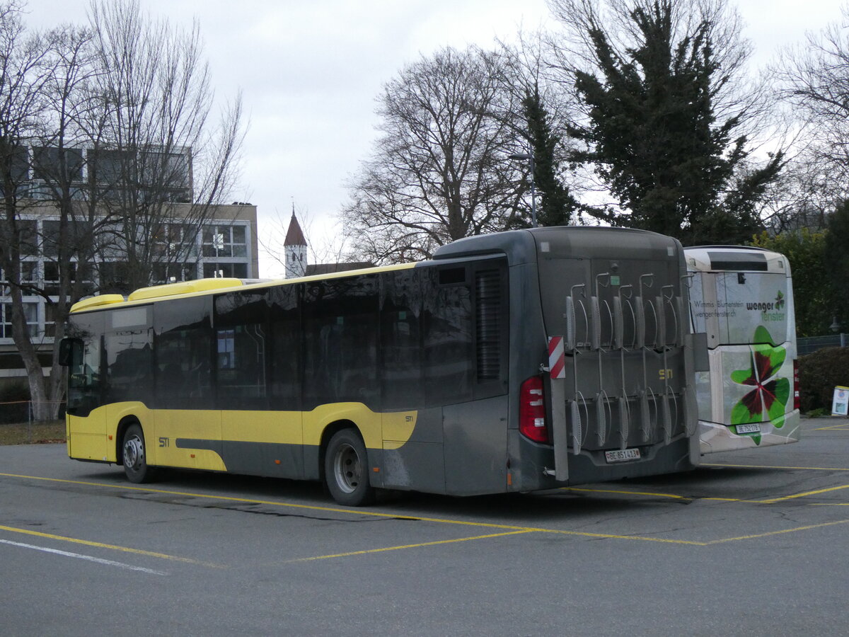 (269'729) - STI Thun - Nr. 413/BE 851'413 - Mercedes am 10. Dezember 2024 bei der Schifflndte Thun