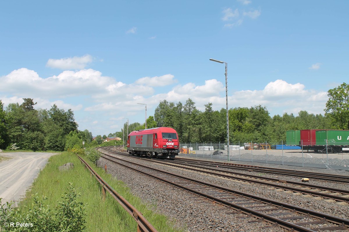 270082 beim Umsetzten in Wiesau. 26.05.16