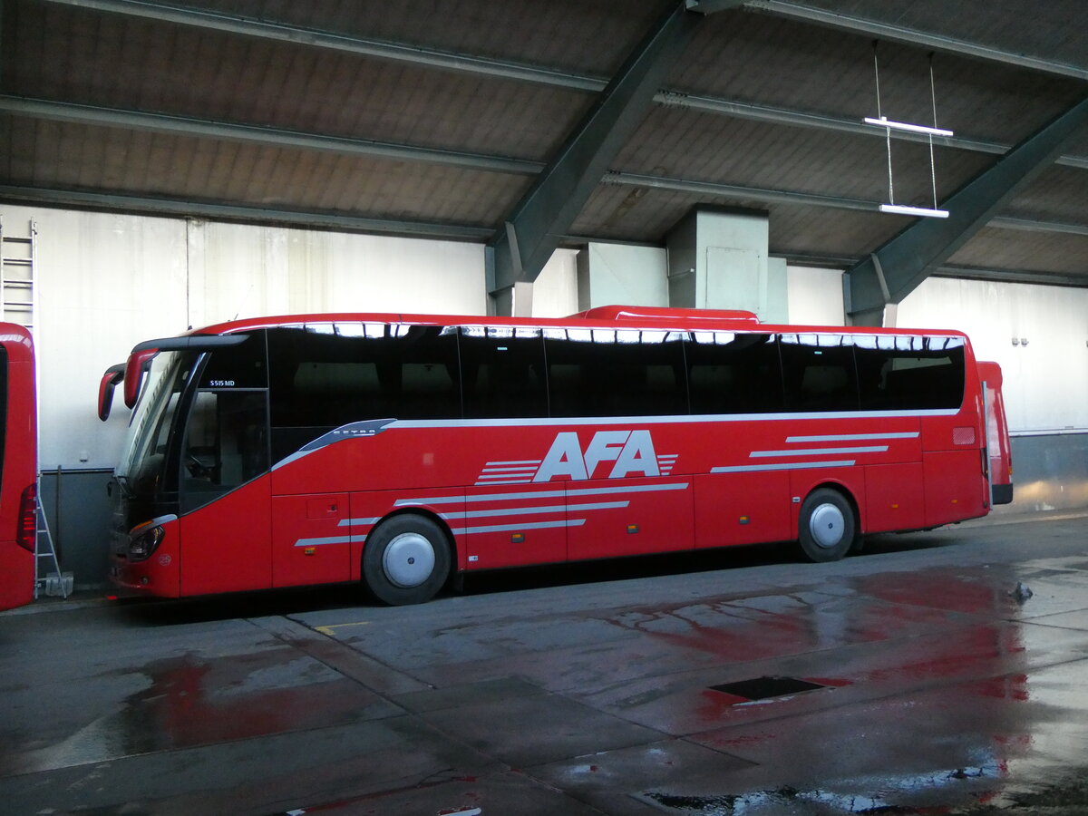 (270'145) - AFA Adelboden - Nr. 25/BE 26'706 - Setra am 24. Dezember 2024 in Adelboden, Busstation