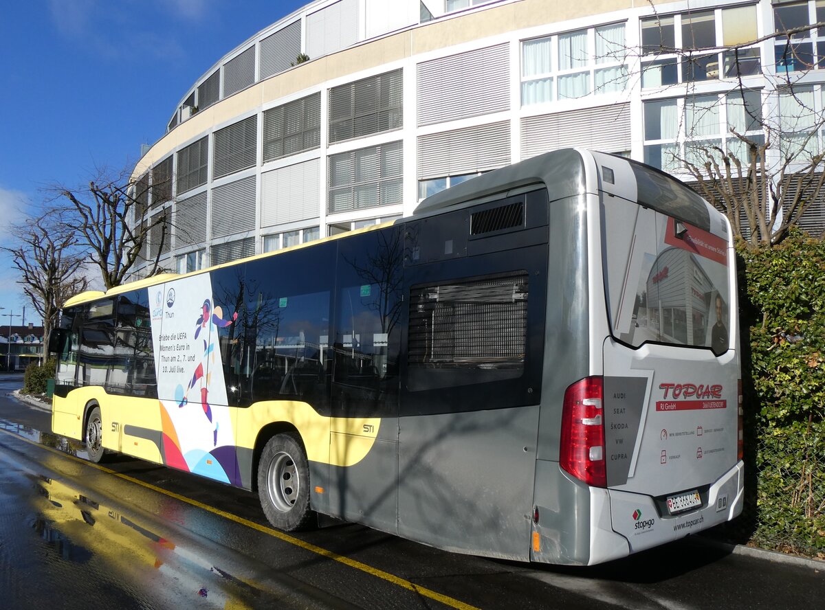 (270'164) - STI Thun - Nr. 409/BE 866'409 - Mercedes am 24. Dezember 2024 bei der Schifflndte Thun