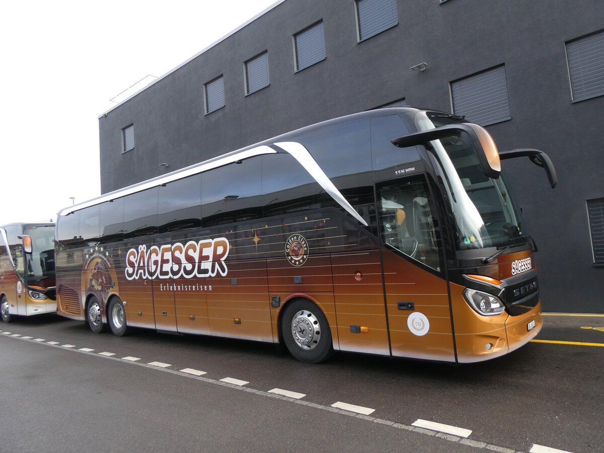 (270'608) - Sgesser, Wintersingen - Nr. 6/BL 6572 - Setra am 4. Januar 2025 in Winterthur, Daimler Buses