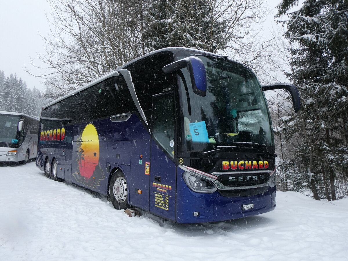 (270'929) - Buchard, Leytron - Nr. 41/VS 426'700 - Setra am 11. Januar 2025 in Adelboden, ASB