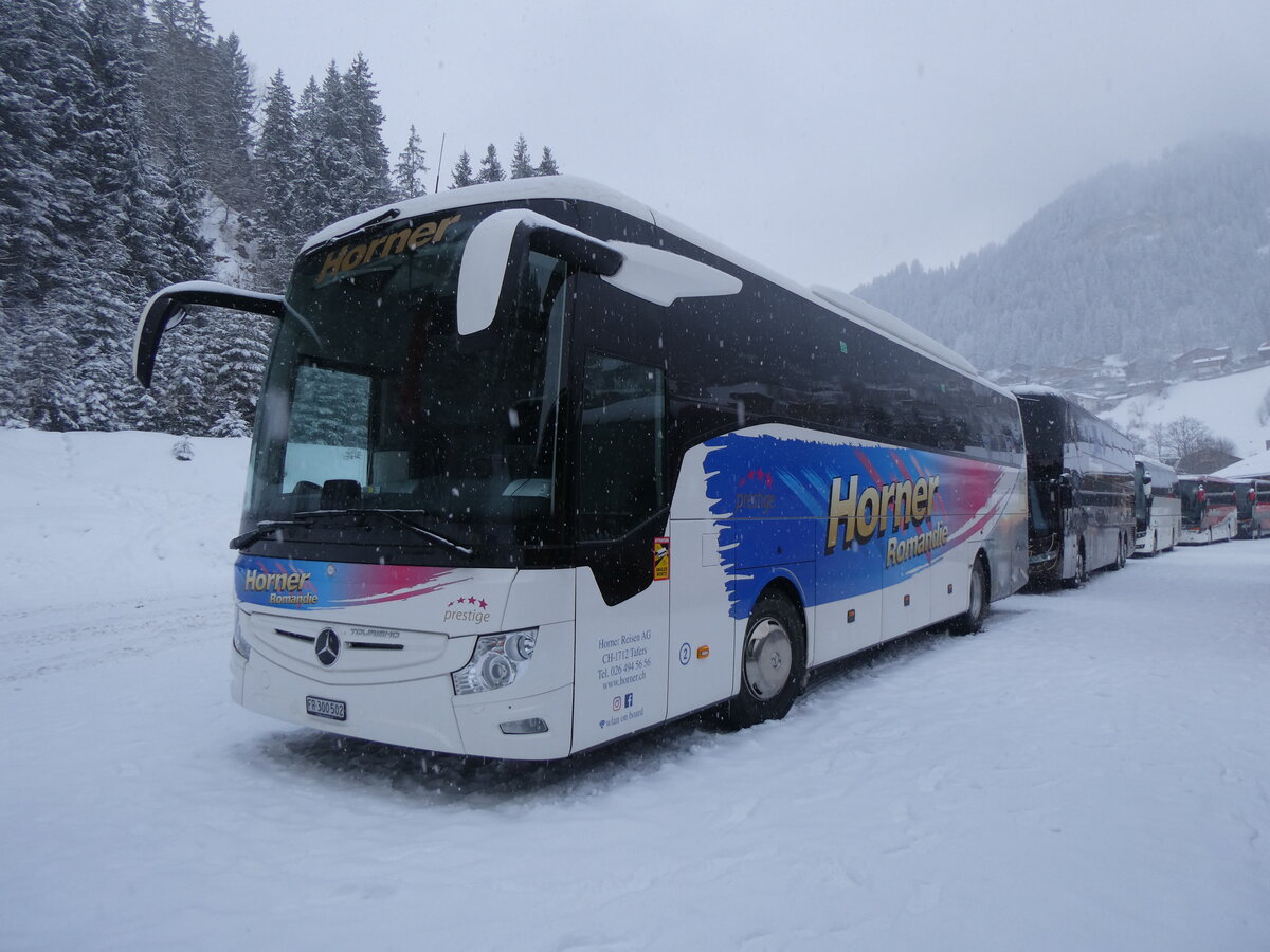 (270'983) - Horner, Tafers - Nr. 2/FR 300'502 - Mercedes am 11. Januar 2025 in Adelboden, ASB