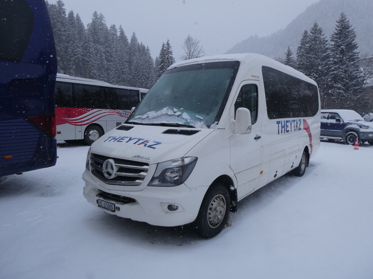 (271'010) - Theytaz, Sion - VS 11'005 - Mercedes am 11. Januar 2025 in Adelboden, ASB