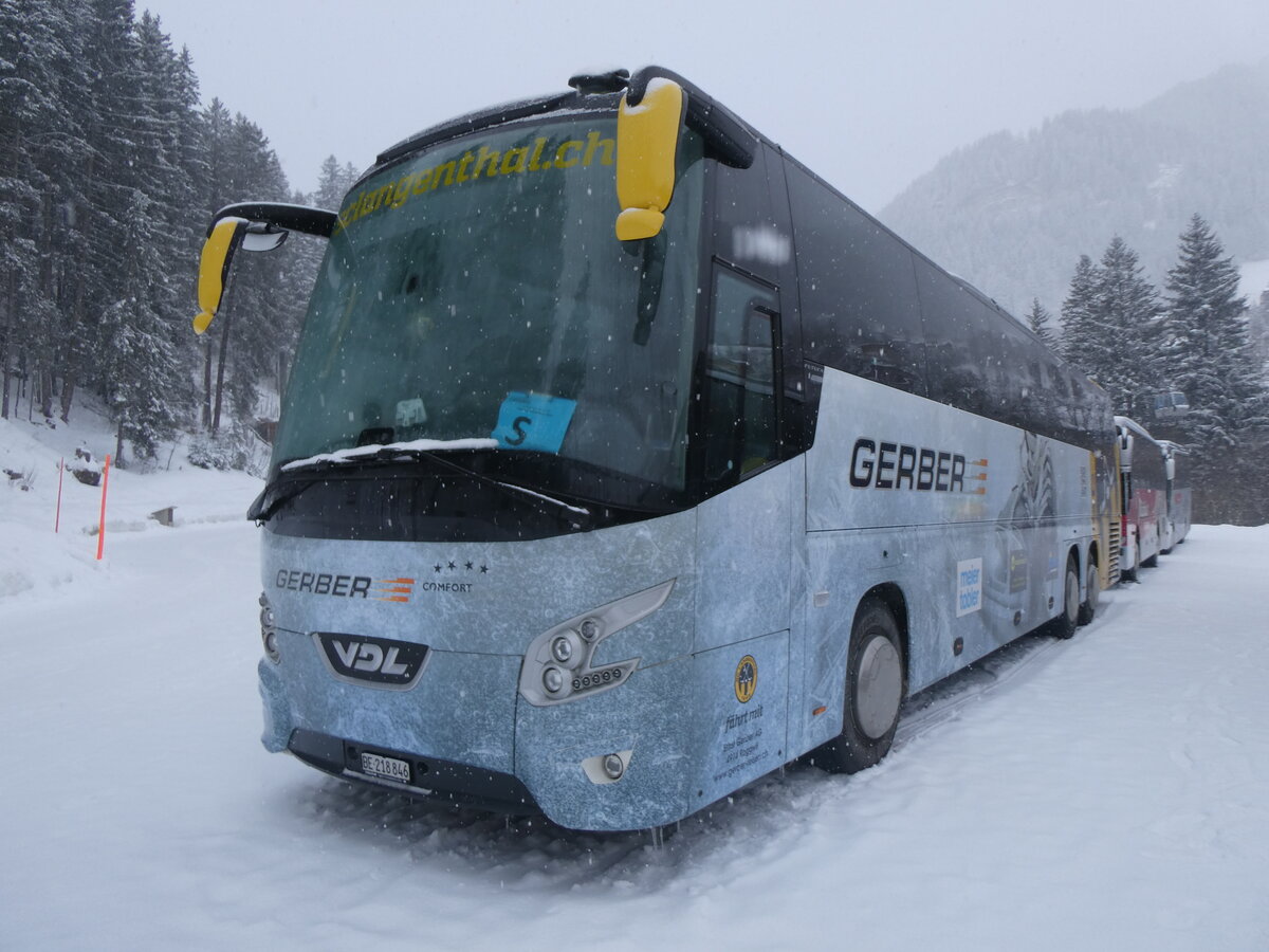 (271'015) - Gerber, Roggwil - BE 218'846 - VDL am 11. Januar 2025 in Adelboden, ASB