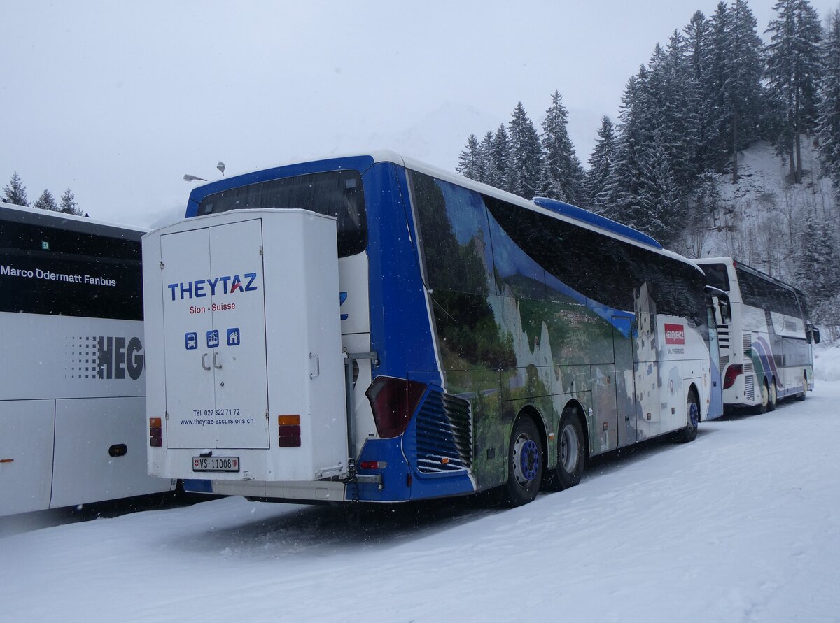 (271'057) - Theytaz, Sion - VS 11'008 - Setra am 11. Januar 2025 in Adelboden, ASB