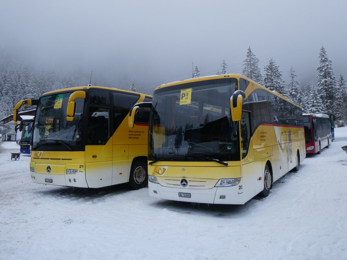 (271'098) - Tschannen, Zofingen - Nr. 20/AG 16'360 - Mercedes am 11. Januar 2025 in Adelboden, Unter dem Birg