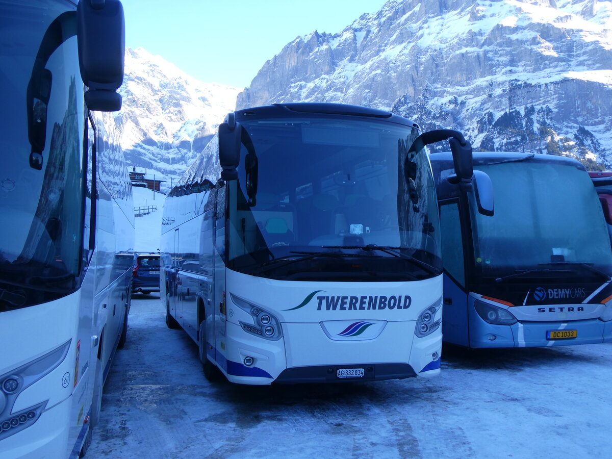 (271'261) - Twerenbold, Baden - Nr. 56/AG 332'834 - VDL am 18. Januar 2025 in Grindelwald, Grund 